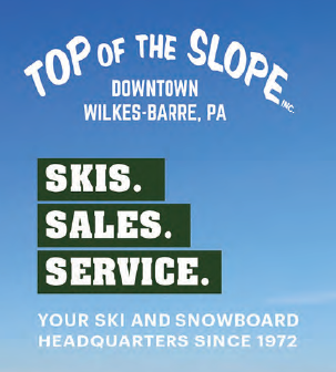 top of the slope ski